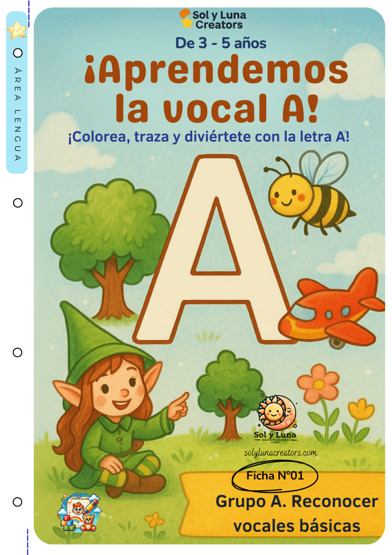 F.1 ¡Aprendemos la vocal A!